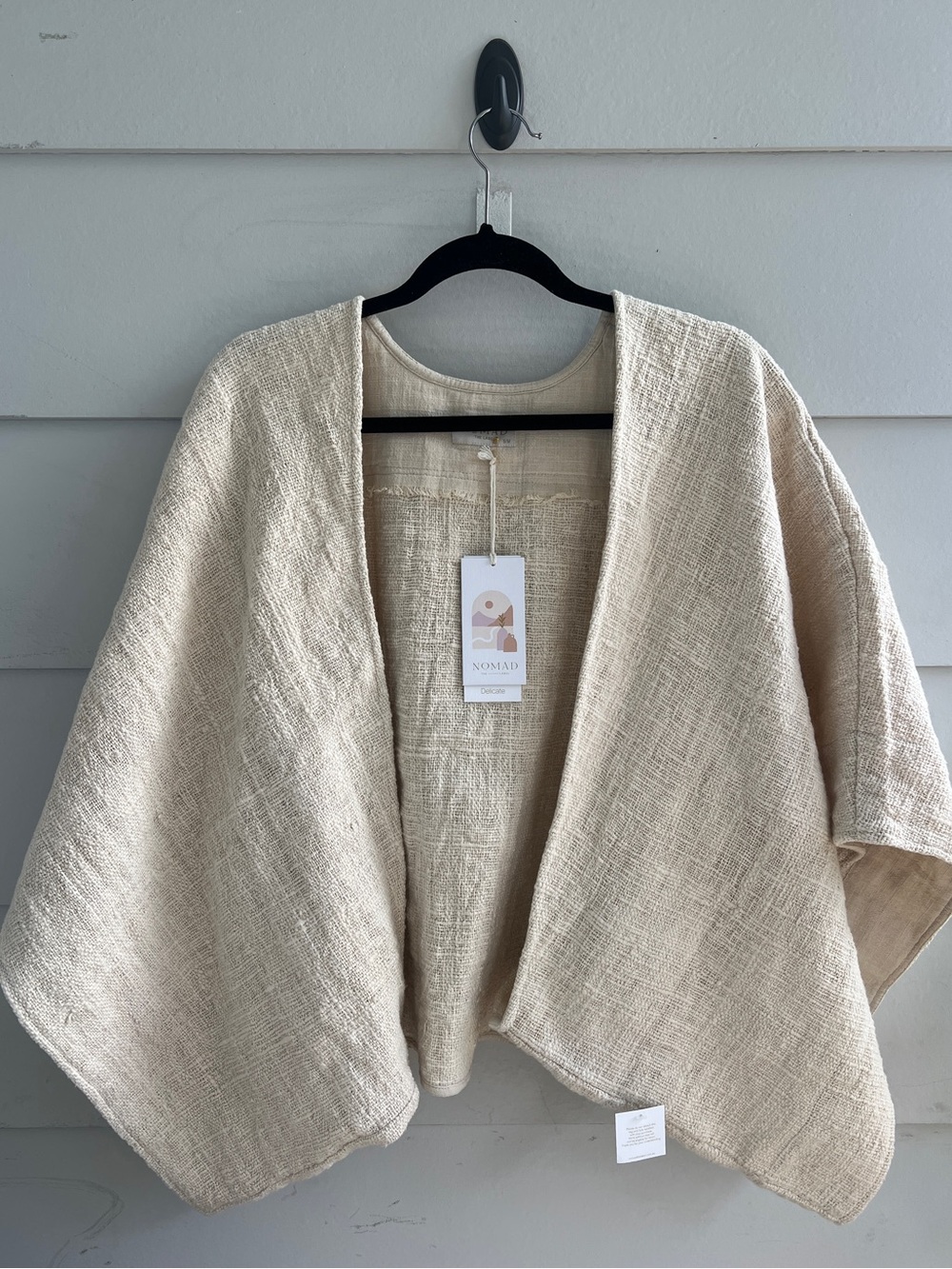 The Bloom Cotton Shrug by Nomad the Label.